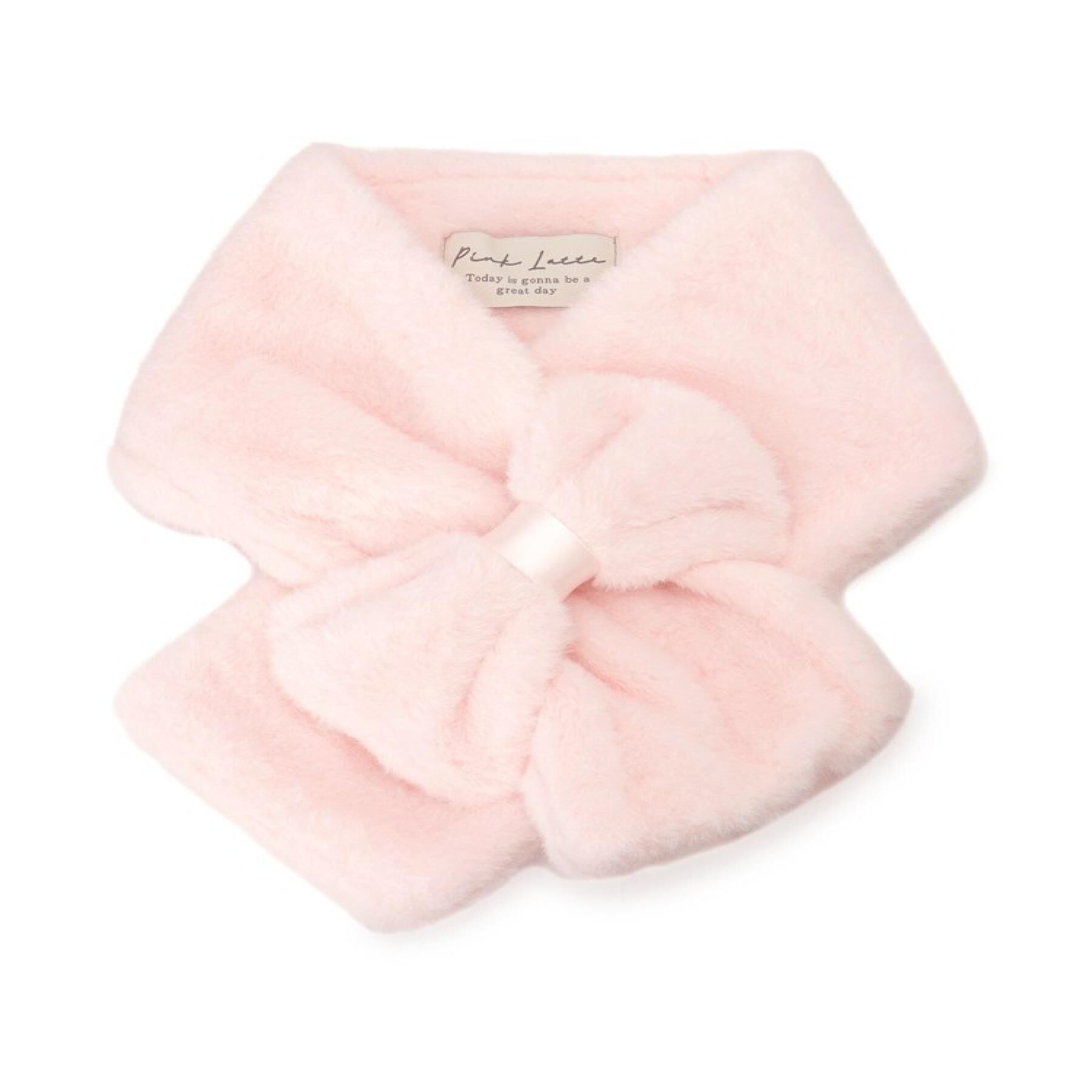 PINK-latte「リボン差込ティペット」|マフラー|