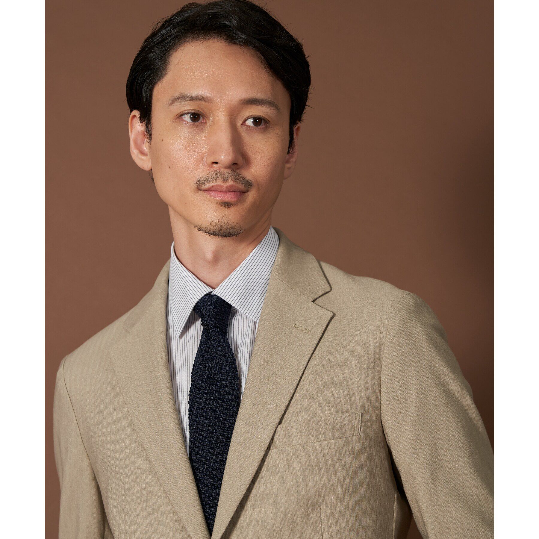 THE SHOP TK「サーモウォーカーヘリンボンジャケット【セットアップ可/ビジネス対応/ストレッチ素材/保温性〇】」|テーラードジャケット|