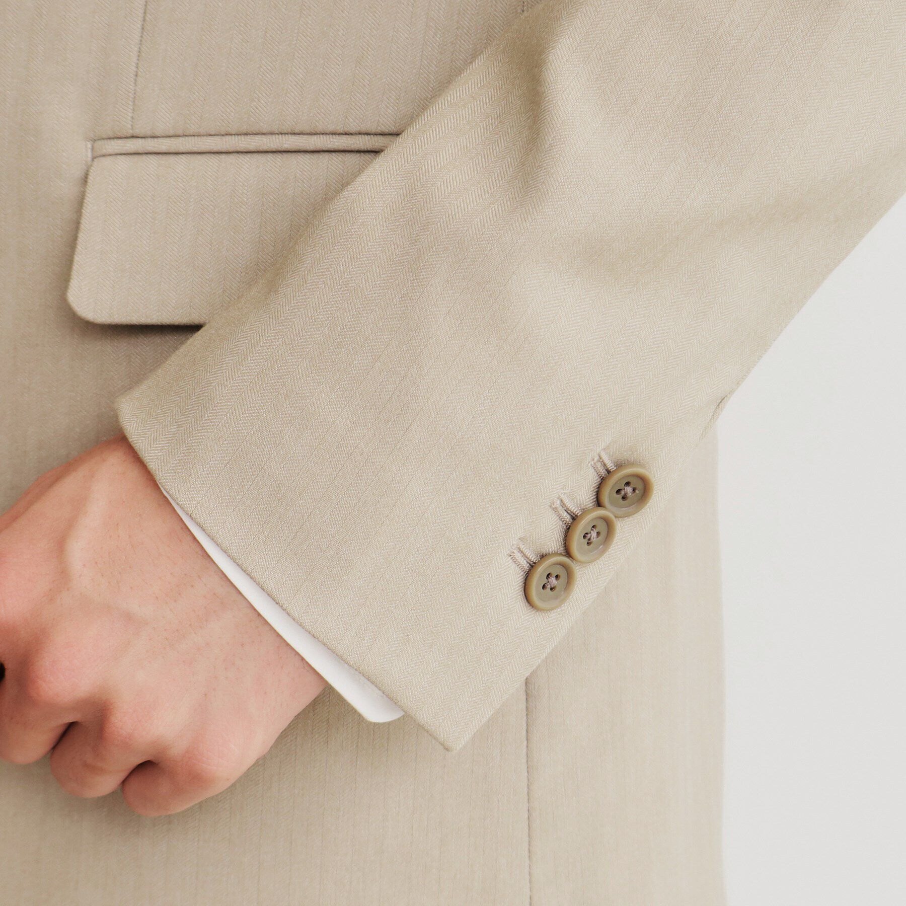 THE SHOP TK「サーモウォーカーヘリンボンジャケット【セットアップ可/ビジネス対応/ストレッチ素材/保温性〇】」|テーラードジャケット|