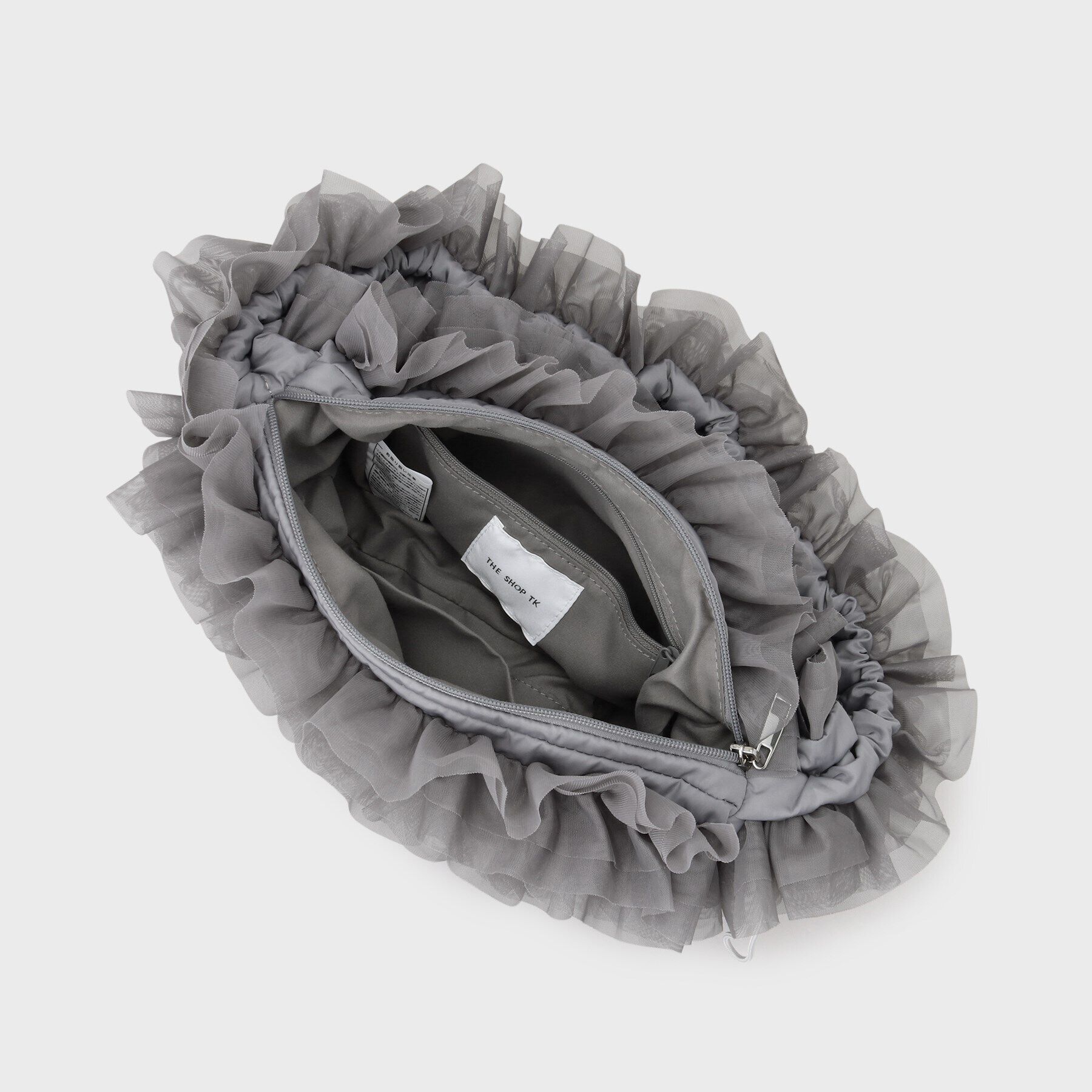 THE SHOP TK「チュールフリルバッグ」|ショルダー・メッセンジャー|