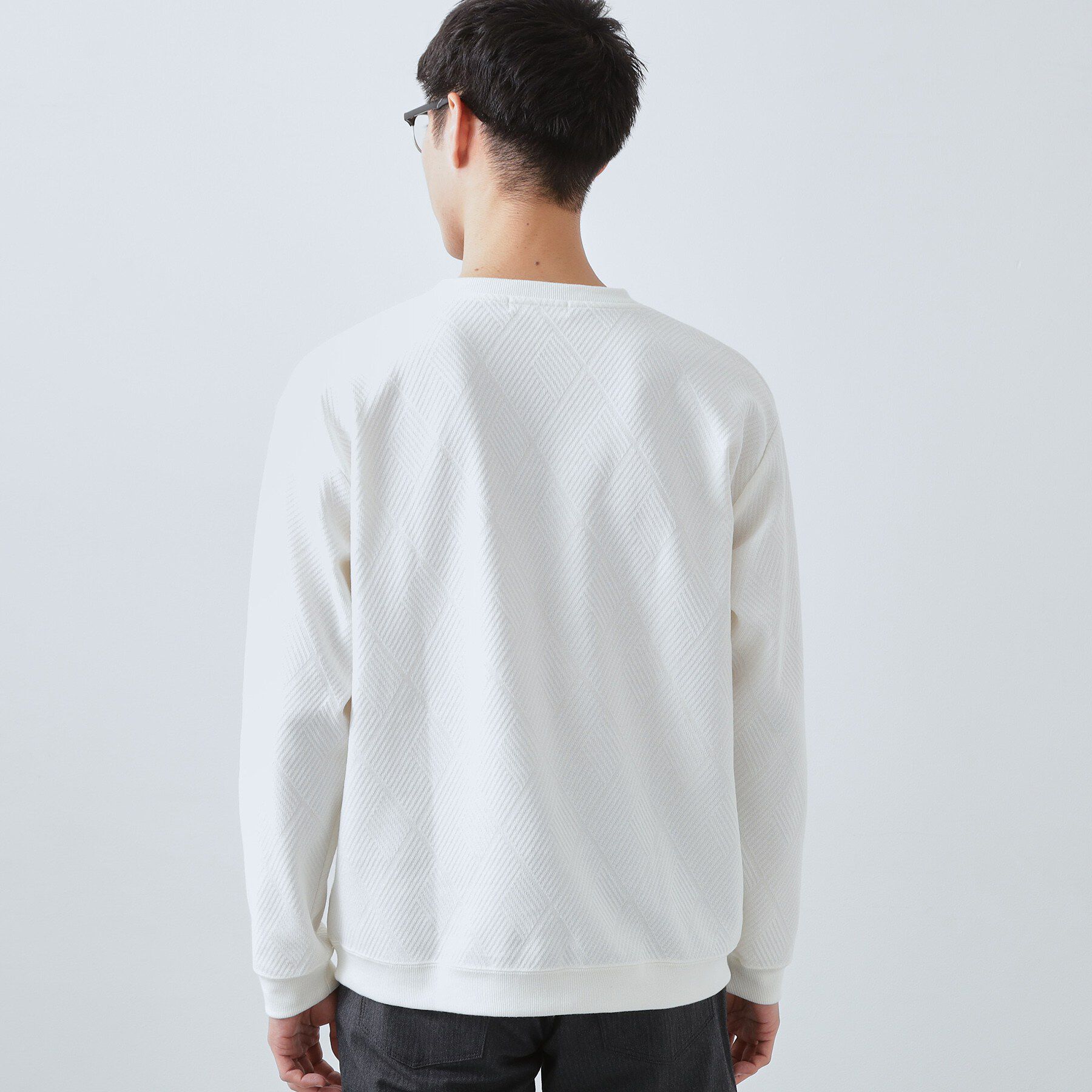 THE SHOP TK「ジャガードリンクススウエット」|パーカー|