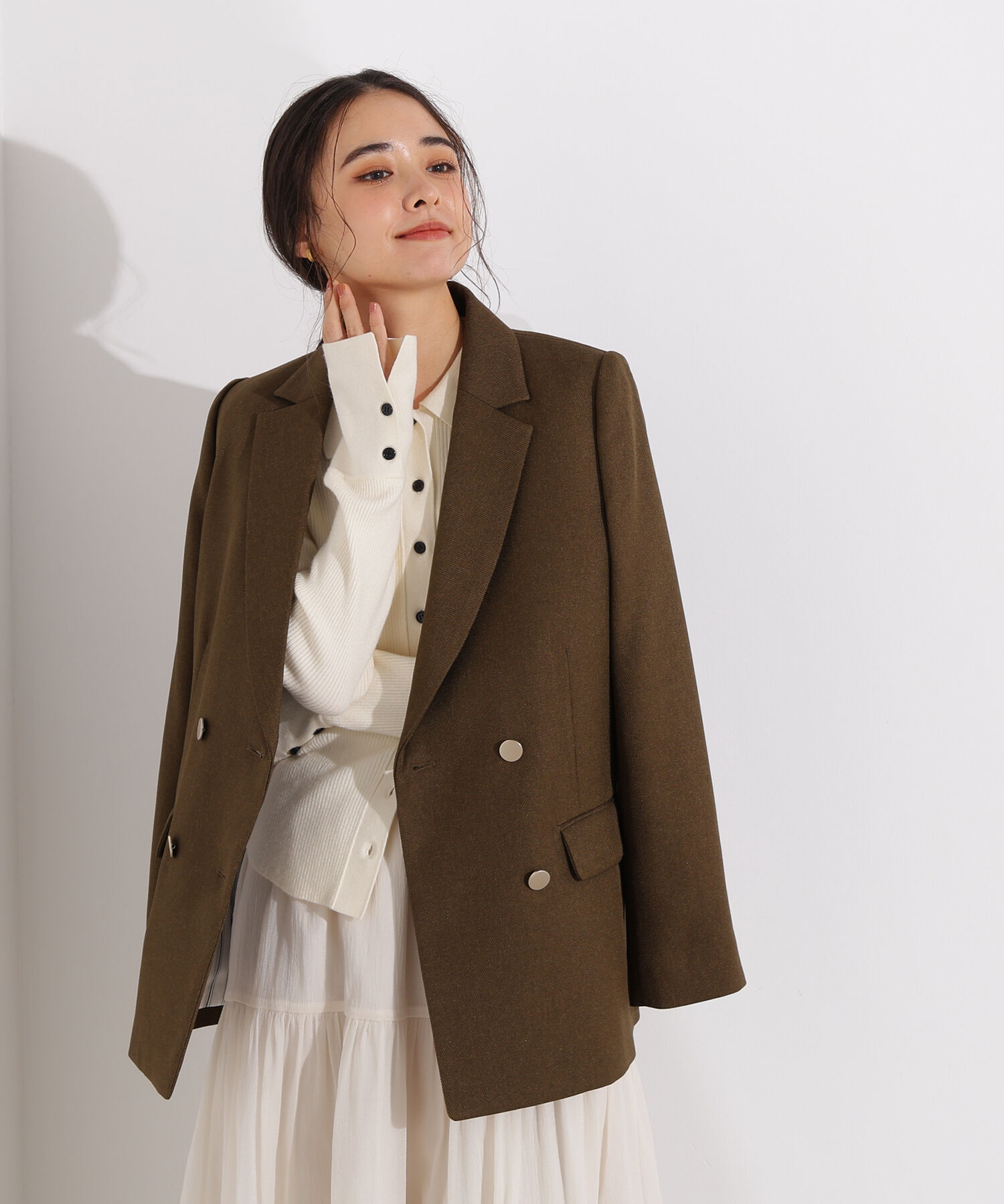 「ダブルブレストテーラードジャケット」|その他|