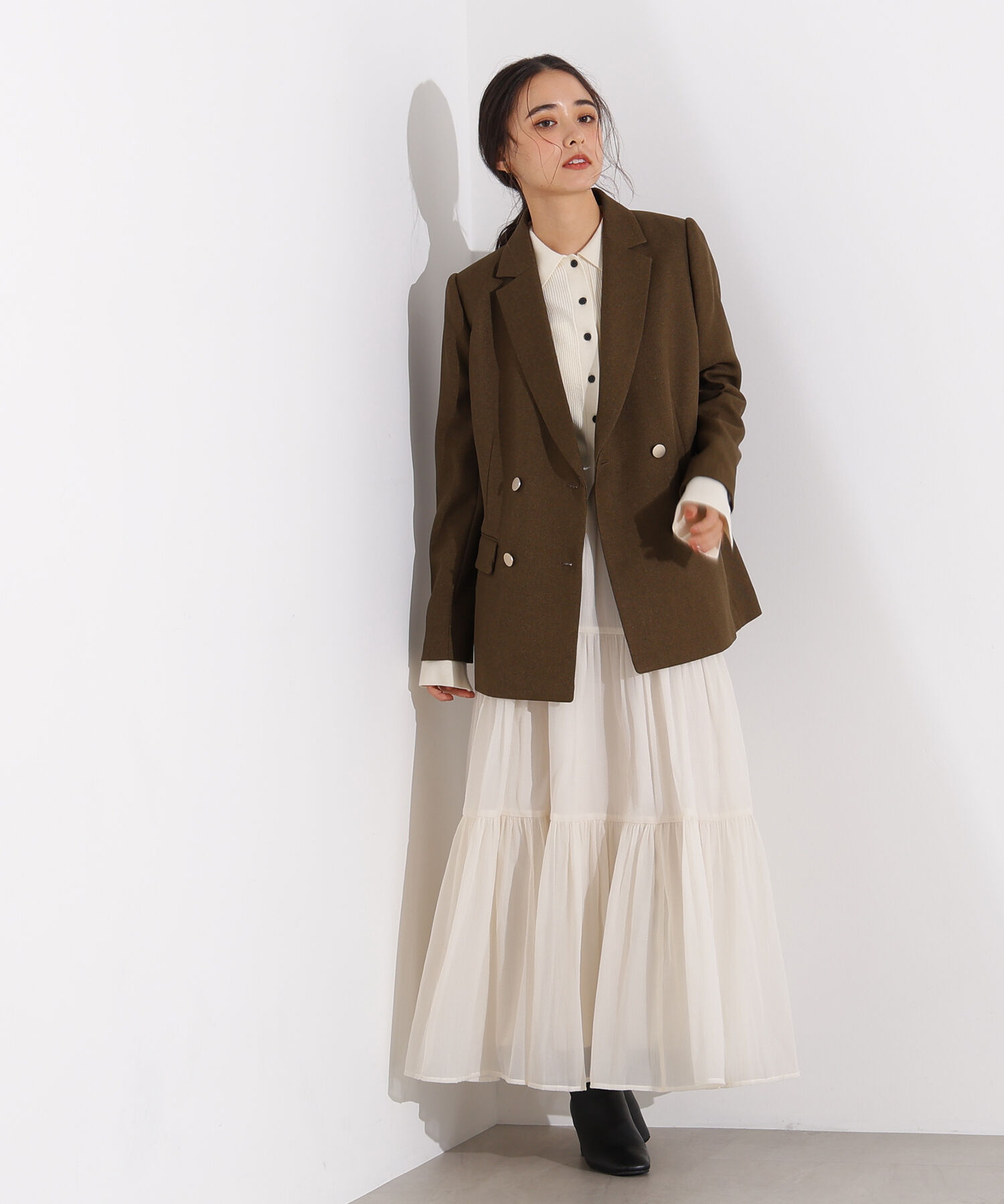  「ダブルブレストテーラードジャケット」|その他|