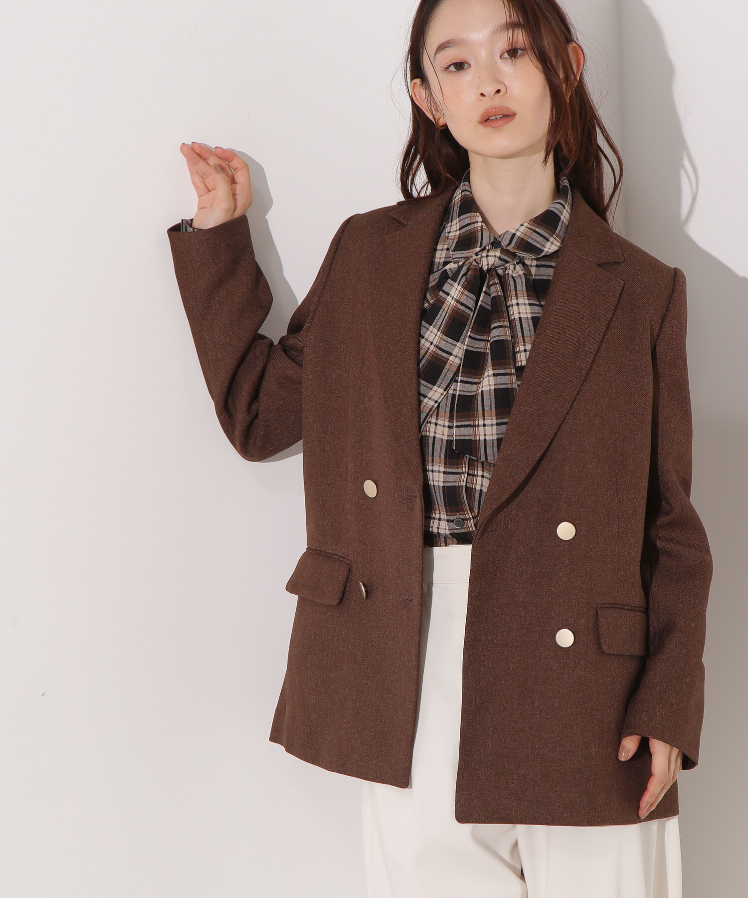  「ダブルブレストテーラードジャケット」|その他|