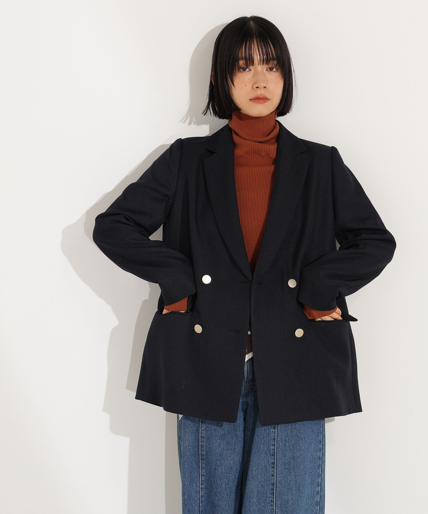  「ダブルブレストテーラードジャケット」|その他|