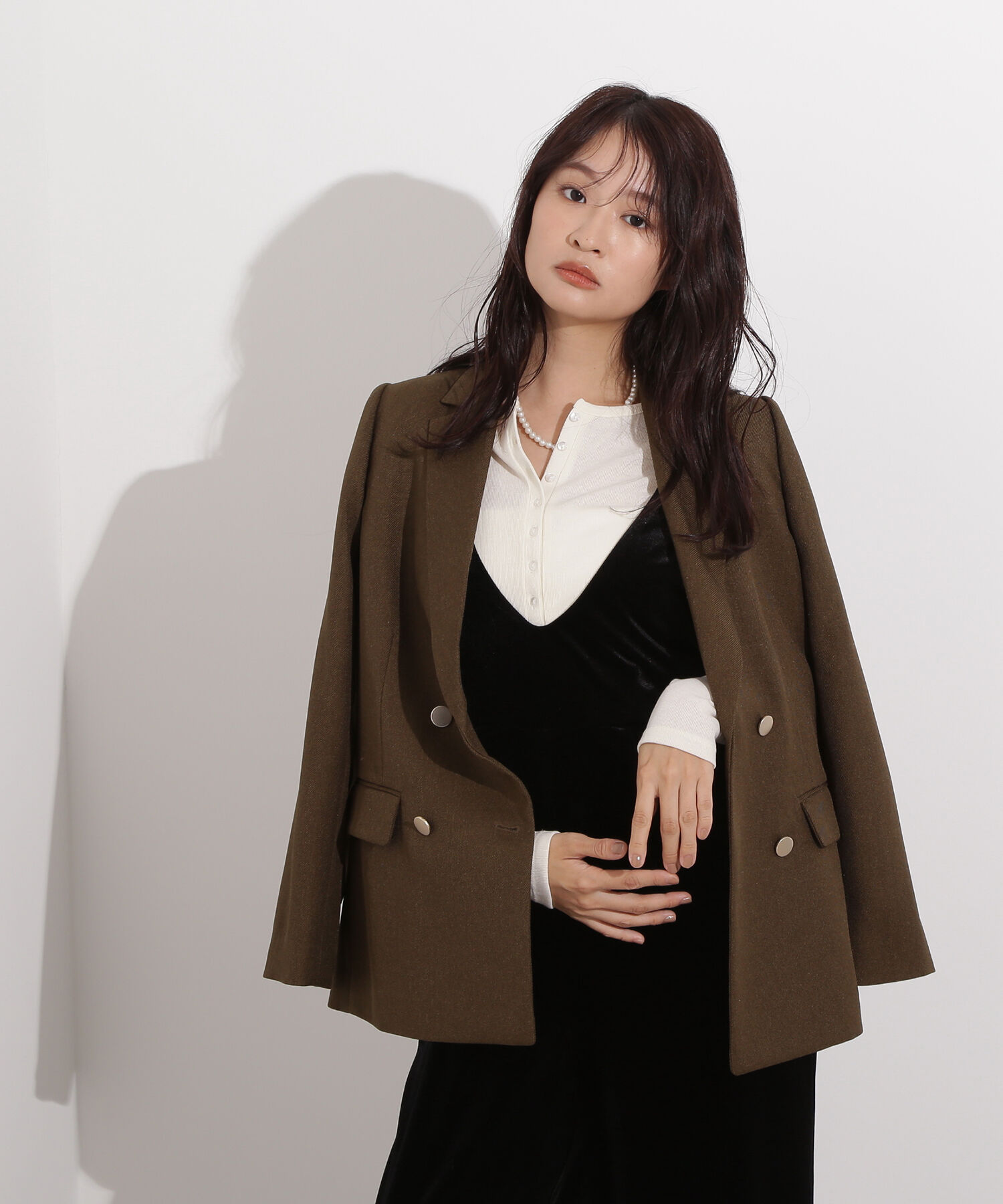  「ダブルブレストテーラードジャケット」|その他|