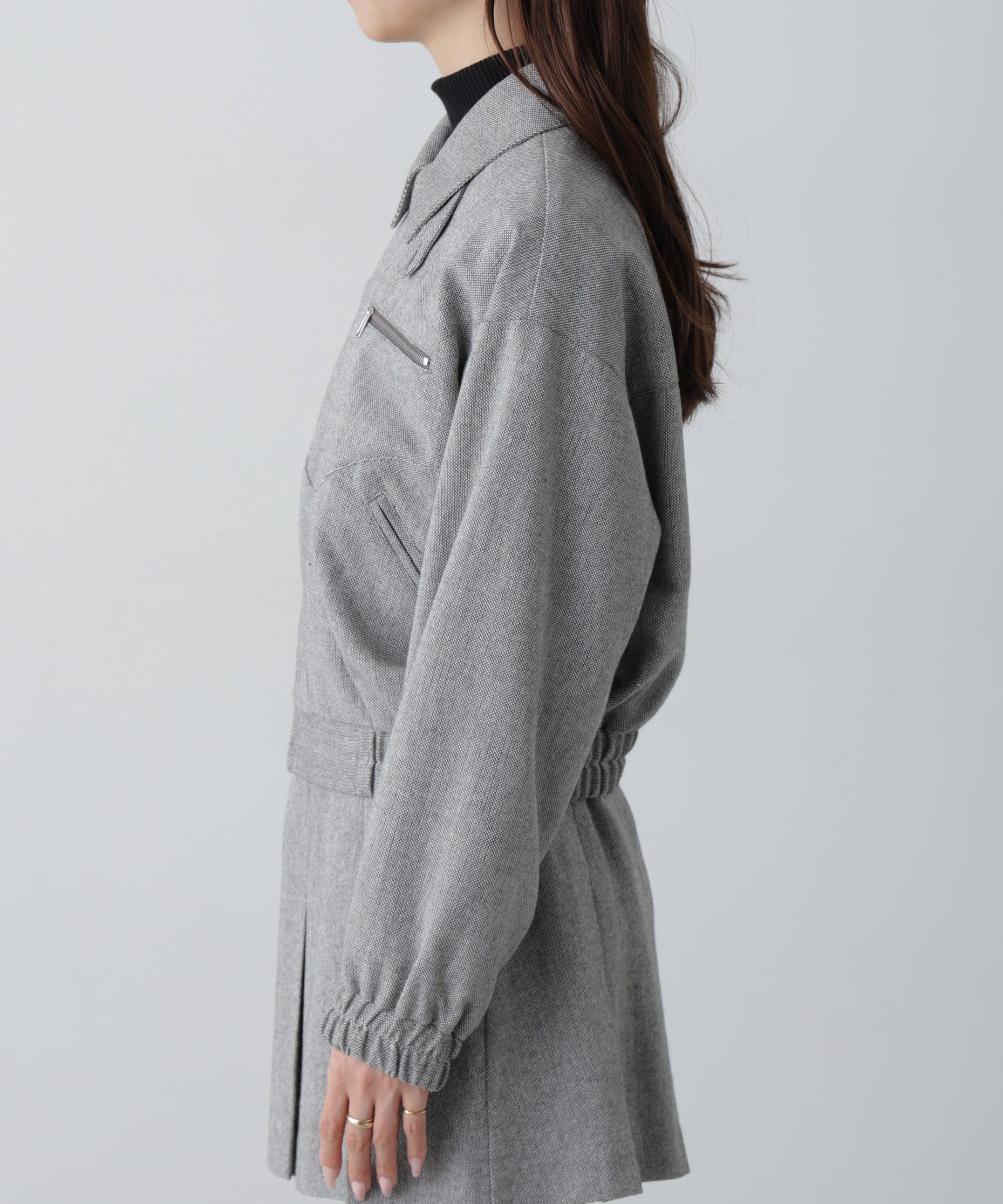  「ジップブルゾン」|ブルゾン・スタジャン|