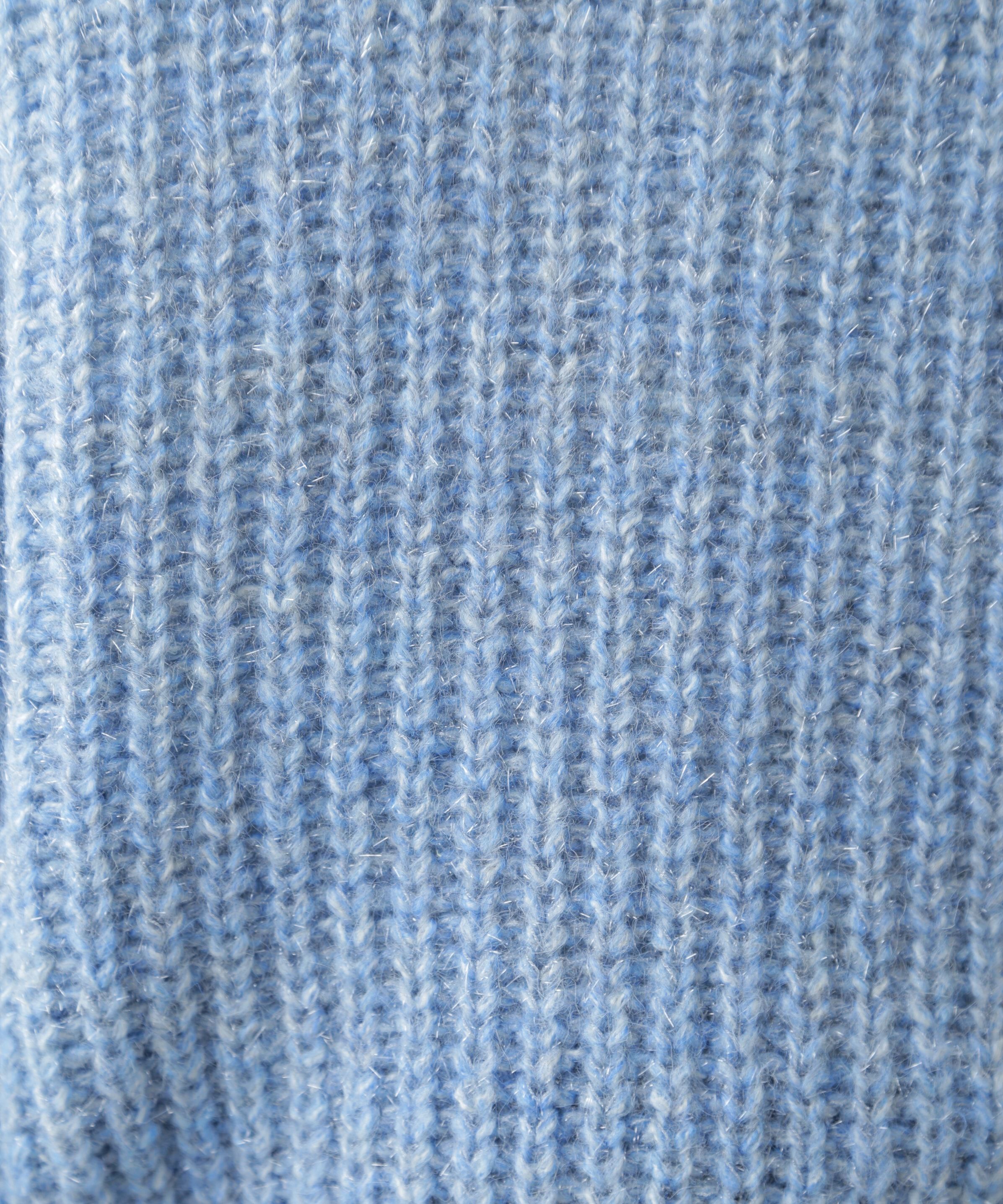  「袖ボリューム畦ラメニット」|ニット・セーター|