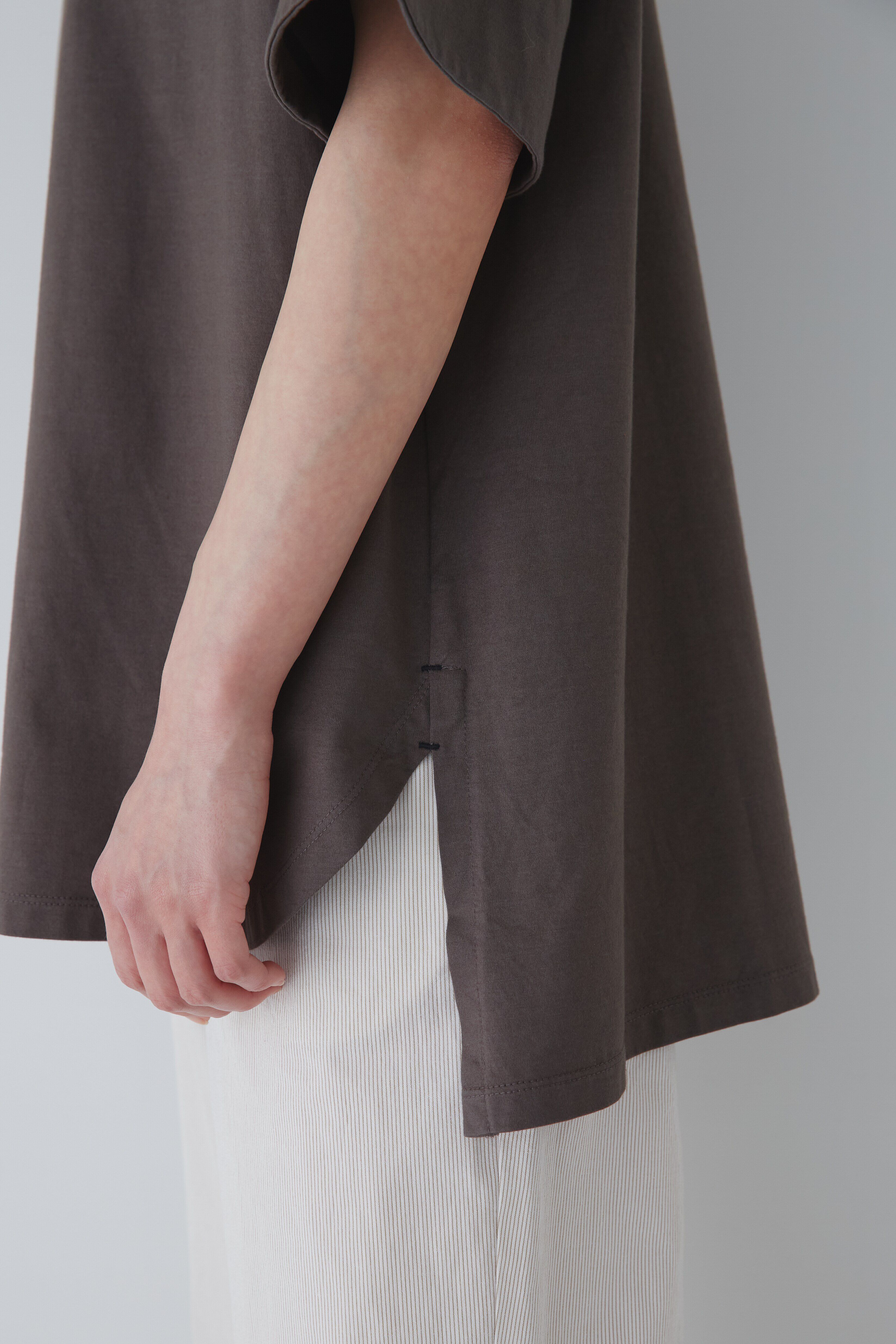  「◆ハイゲージコットン天竺Ｔシャツ」|Tシャツ・カットソー|