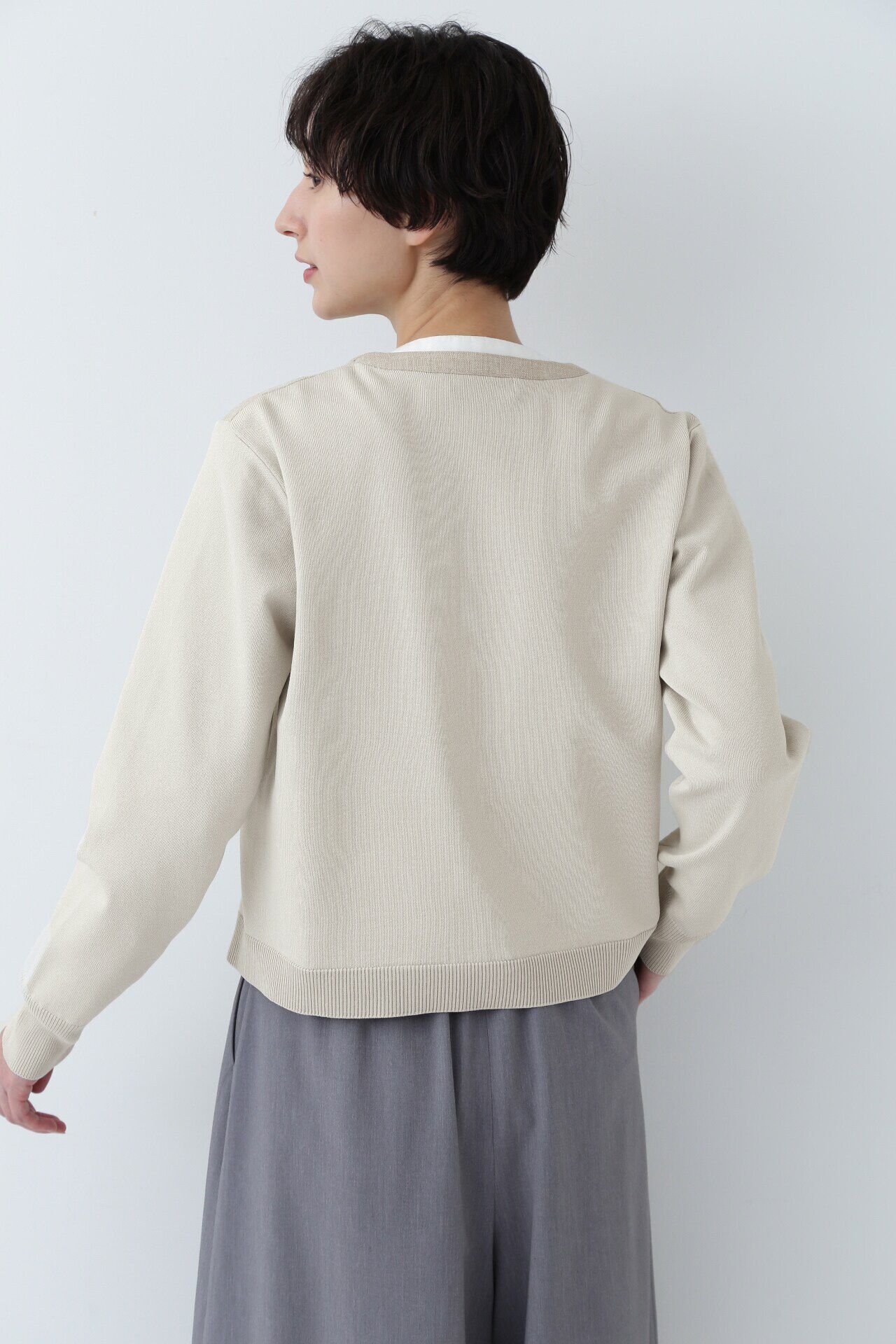  「◆コンビブルゾン」|ニット・セーター|