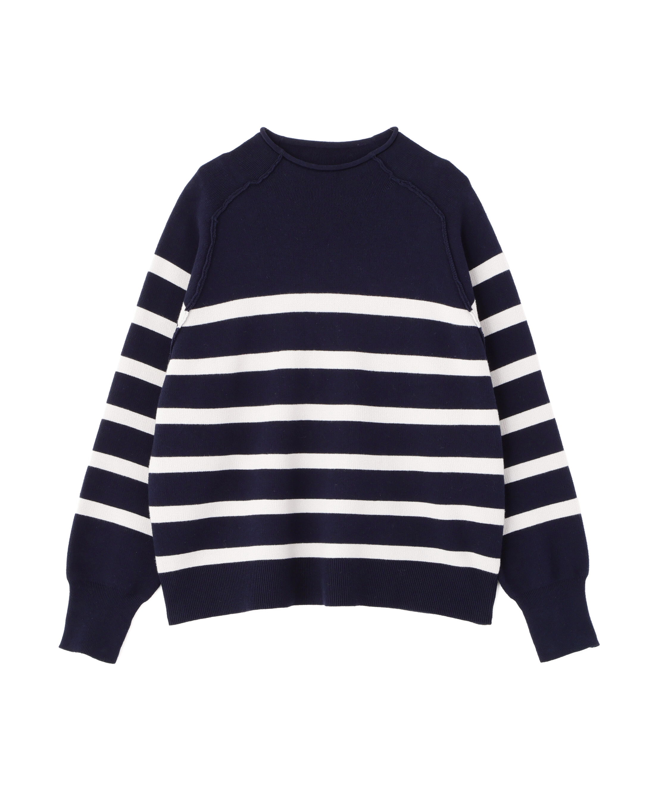  「◆コットンジャガードボトルネックＰＯ」|ニット・セーター|