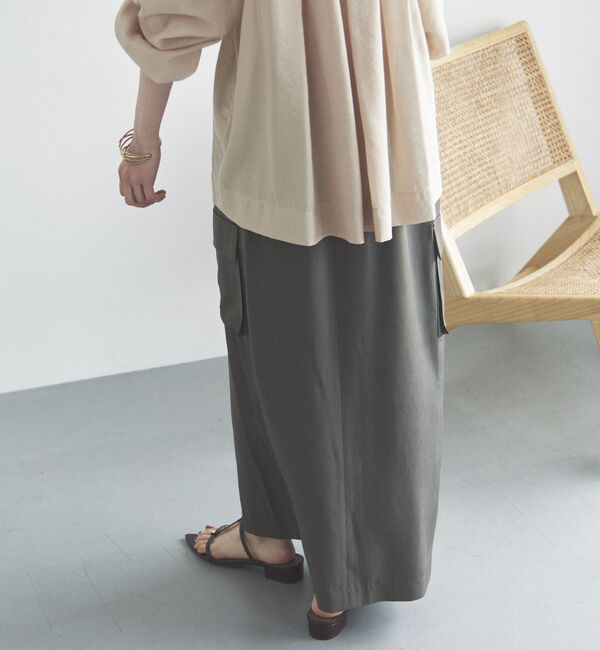 Doux archives「サテンカーゴタイトスカート」|スカート|