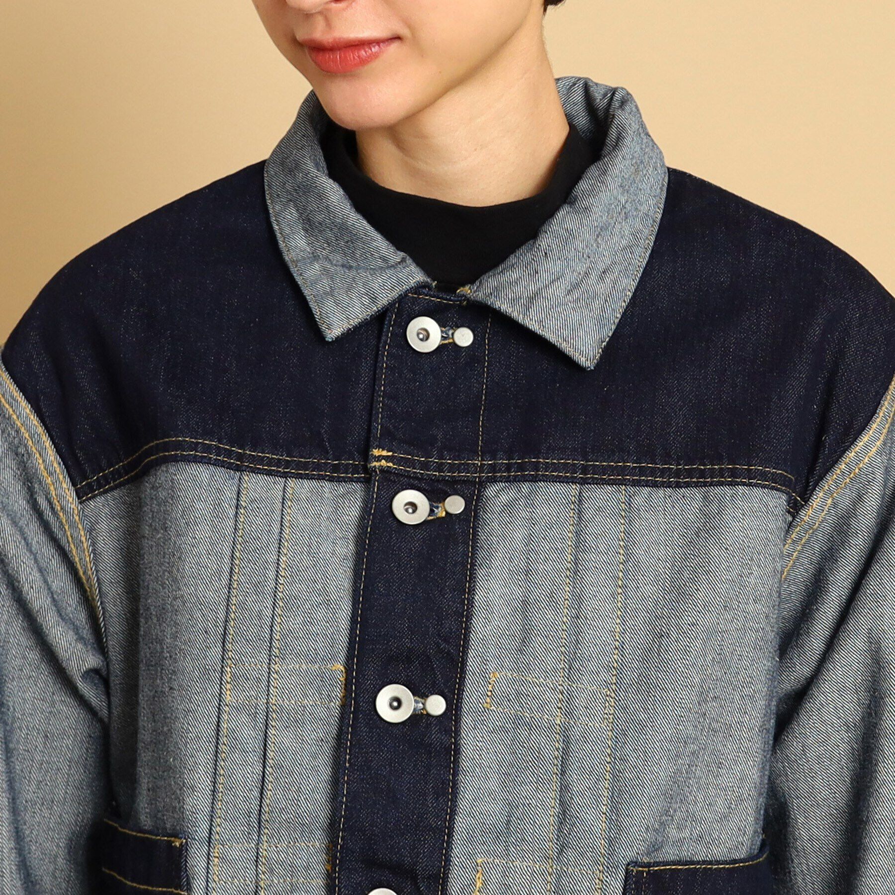 Dessin「【リバーシブル・ユニセックス】デニムジャケット」|デニムジャケット|
