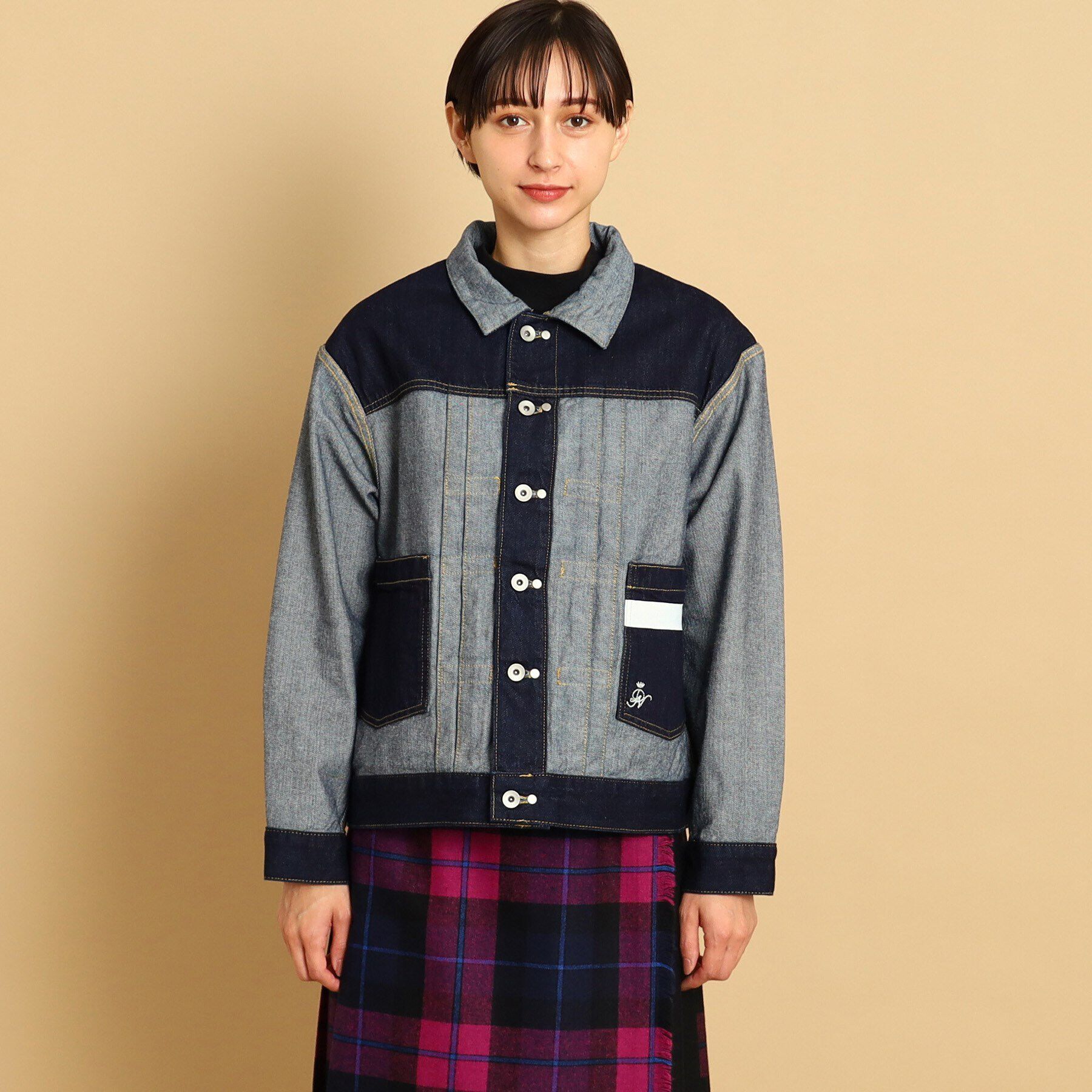 Dessin「【リバーシブル・ユニセックス】デニムジャケット」|デニムジャケット|