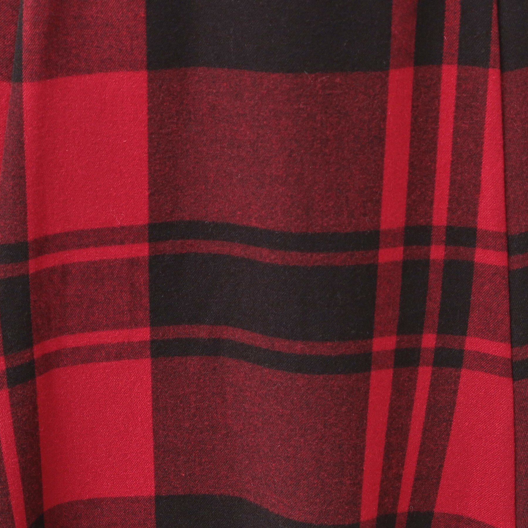 Dessin「【洗える】起毛チェック柄切替フレアースカート（XS～L）」|スカート|