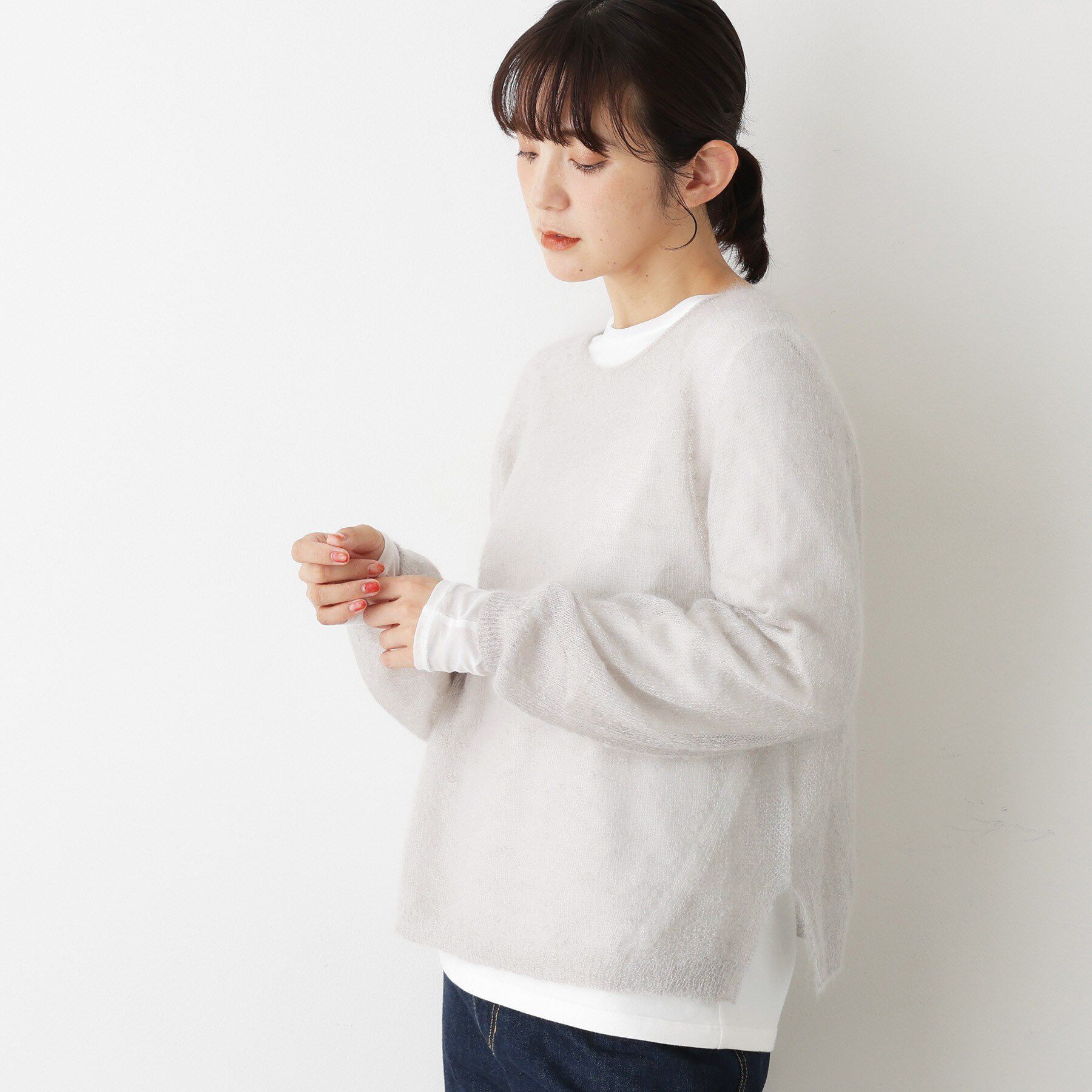 Dessin「ソフトモヘヤニット」|ニット・セーター|