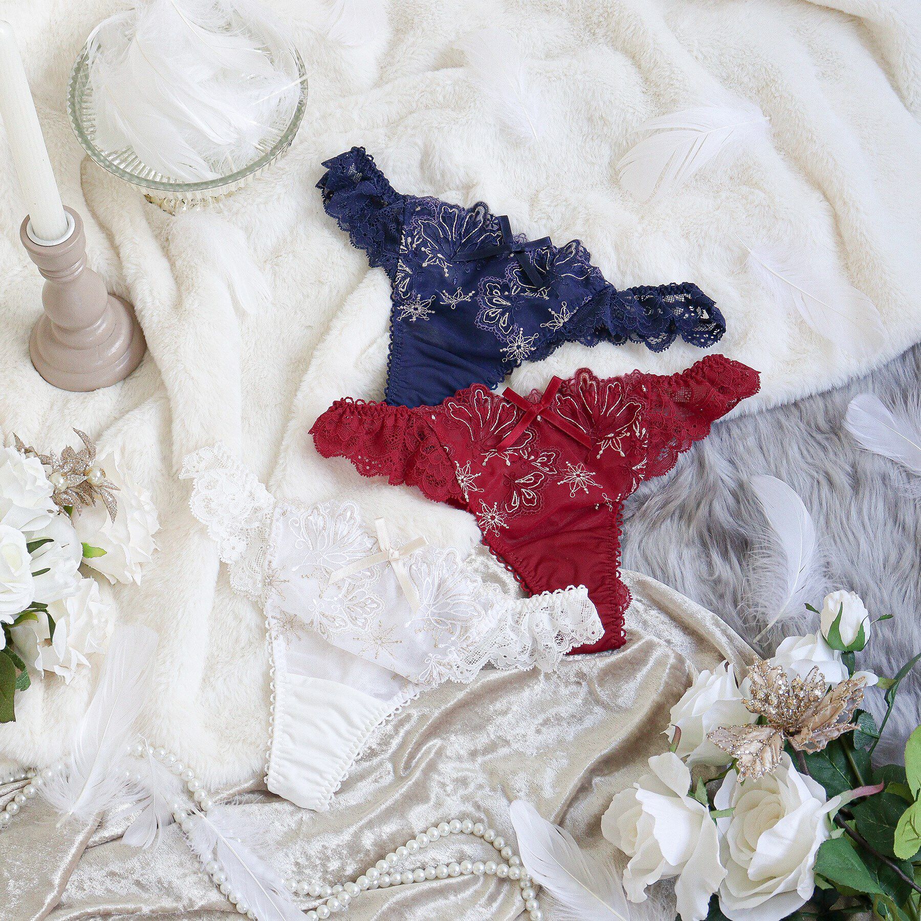 Risa Magli「カロリーネ スペシャルTバックショーツ」|インナー|