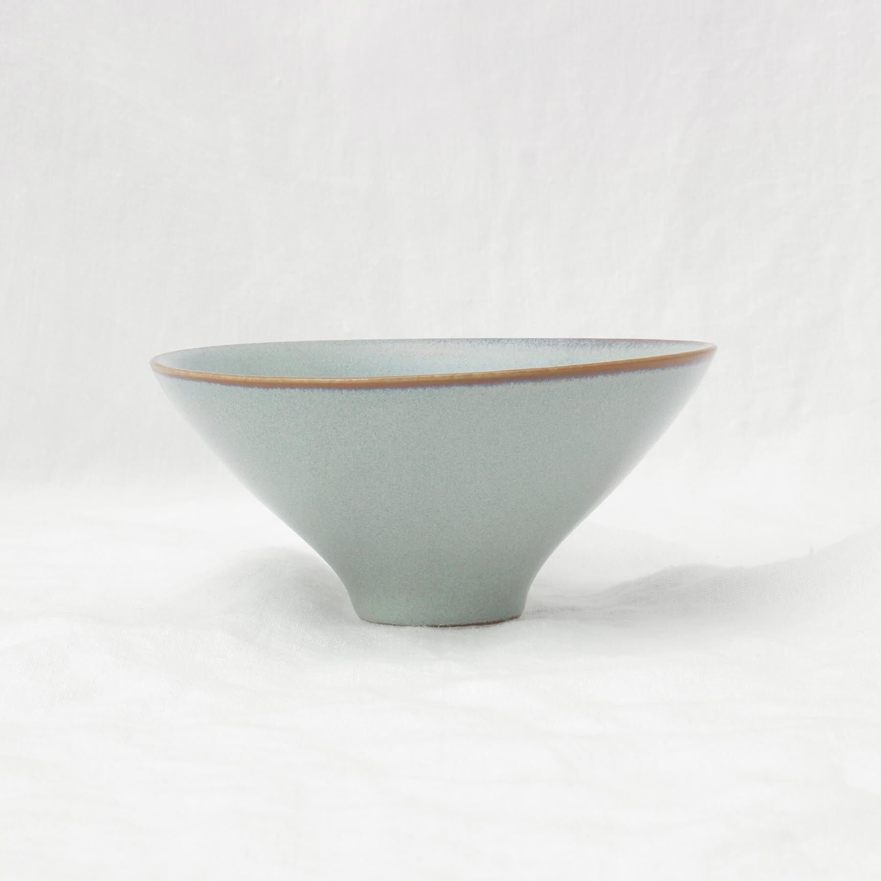 212 KITCHEN STORE「ケイプ 朝顔 飯碗 ライトグレー」|食器・キッチングッズ|