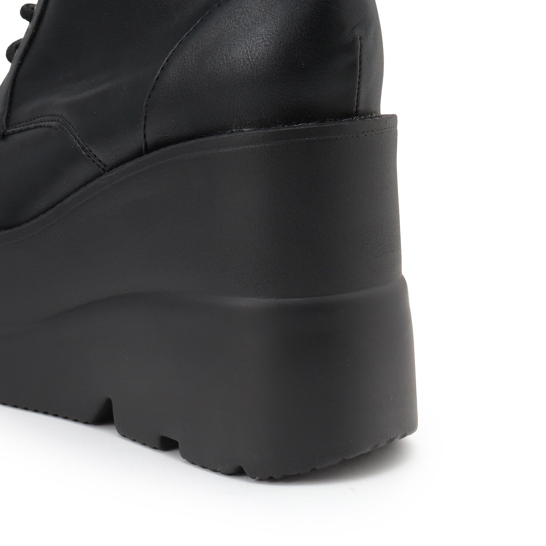 csT&P「厚底レースアップブーツ」|ショートブーツ|