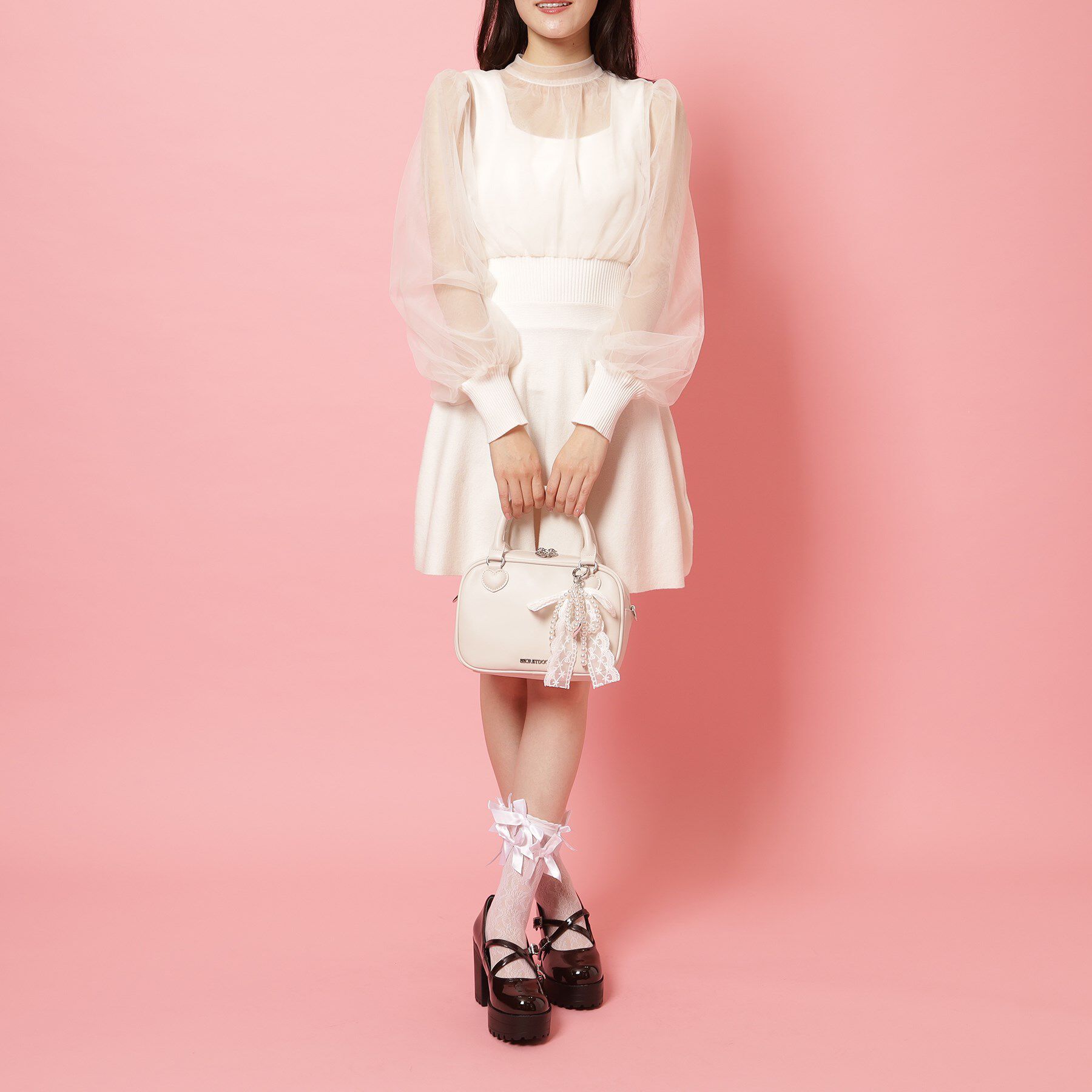 Ober Tashe「2WAYチャームボストンバッグ」|ボストンバッグ|