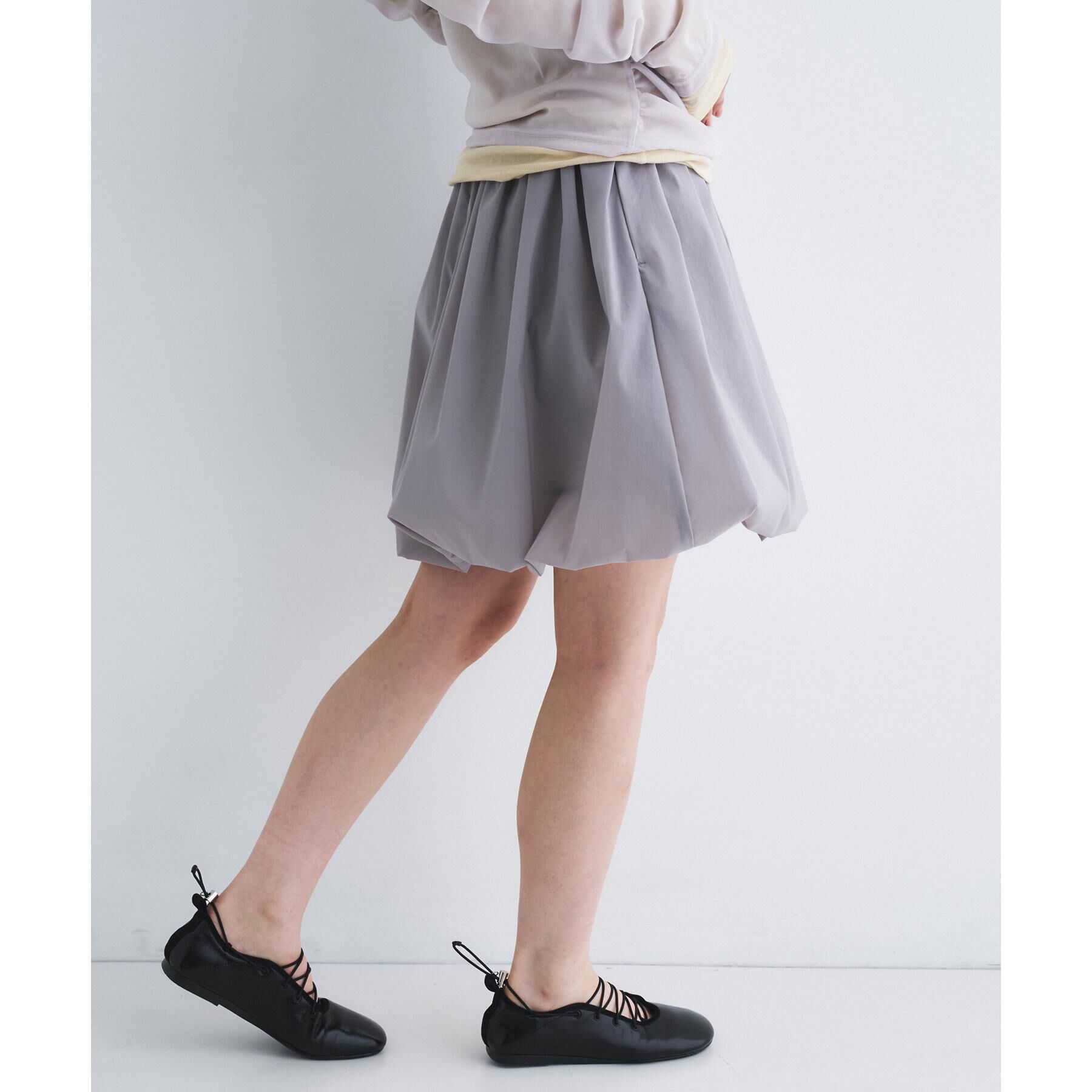 CODE A「balloon easy skirt」|スカート|