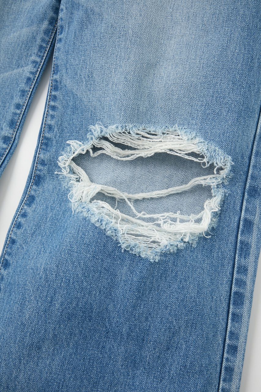 MOUSSY「LOW RISE WIDE FLARE」|デニム|