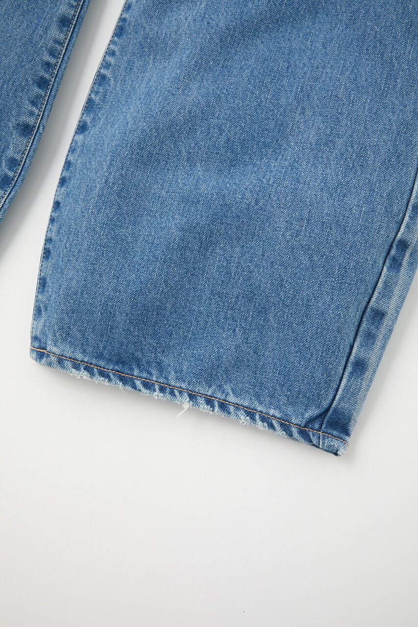 MOUSSY「LOW RISE WIDE FLARE」|デニム|