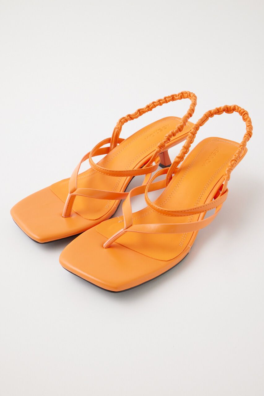 MOUSSY「SHIRRING STRAP TONGS サンダル」|サンダル|