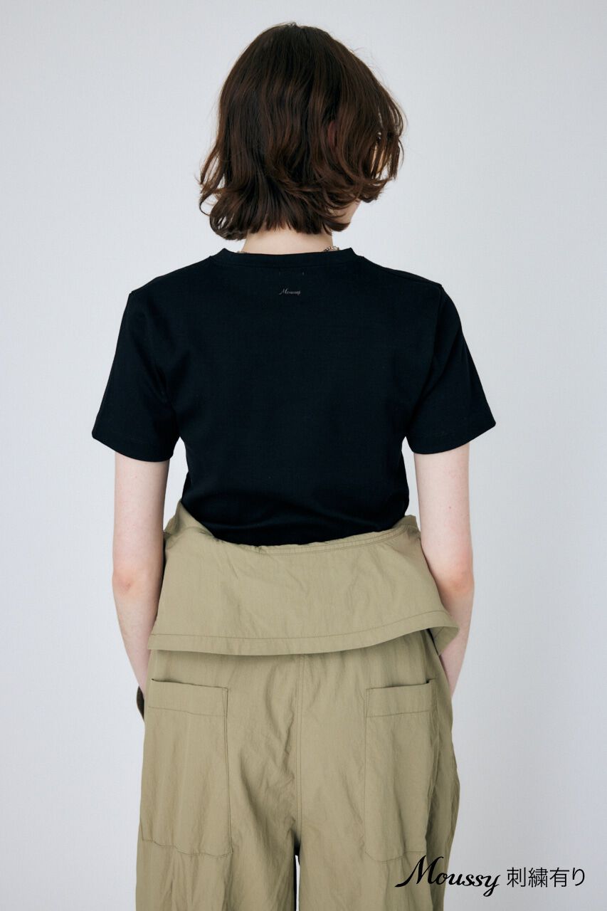 MOUSSY「SUVIN GIZA BASIC Tシャツ」|Tシャツ・カットソー|