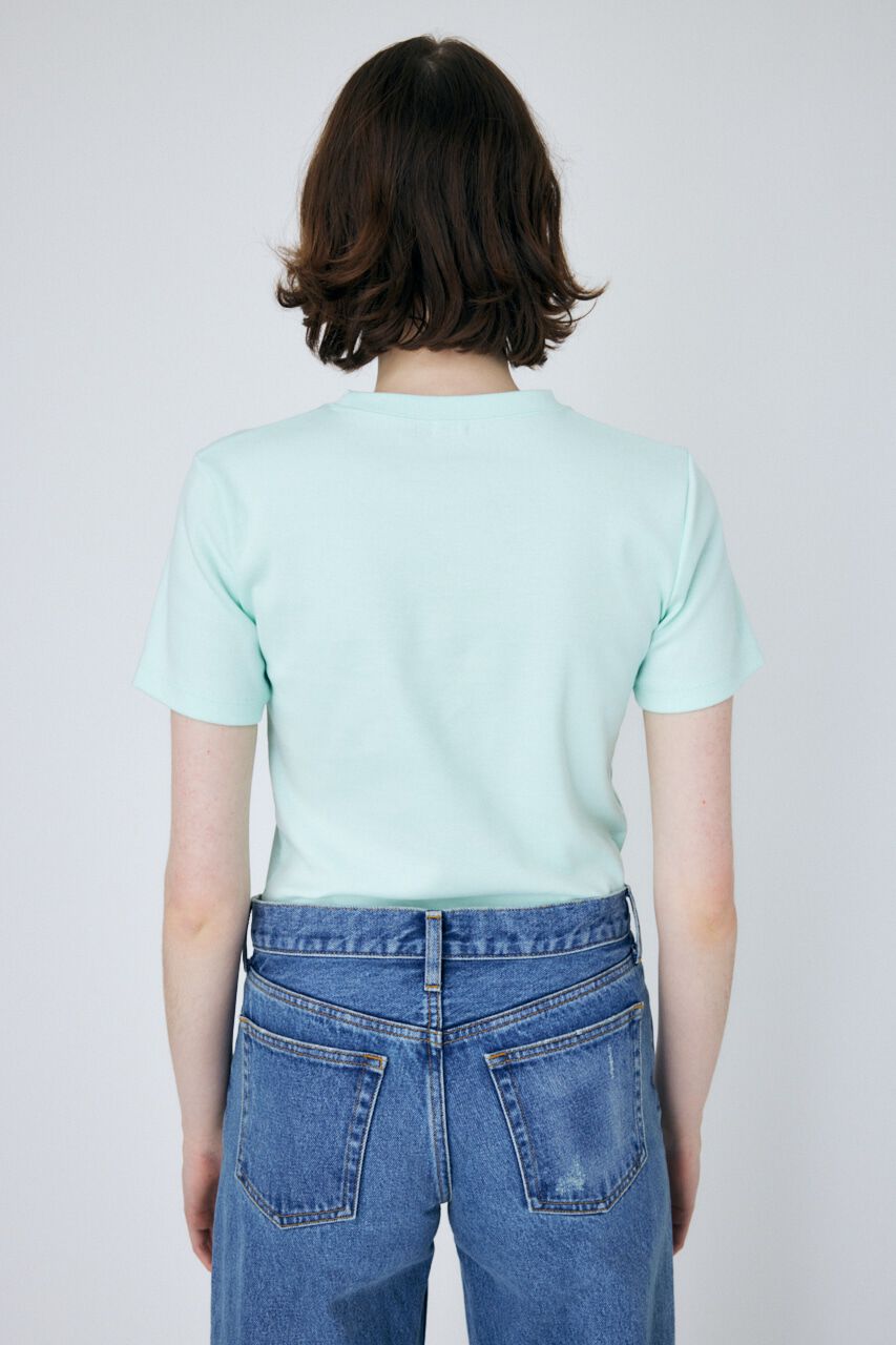 MOUSSY「SUVIN GIZA BASIC Tシャツ」|Tシャツ・カットソー|