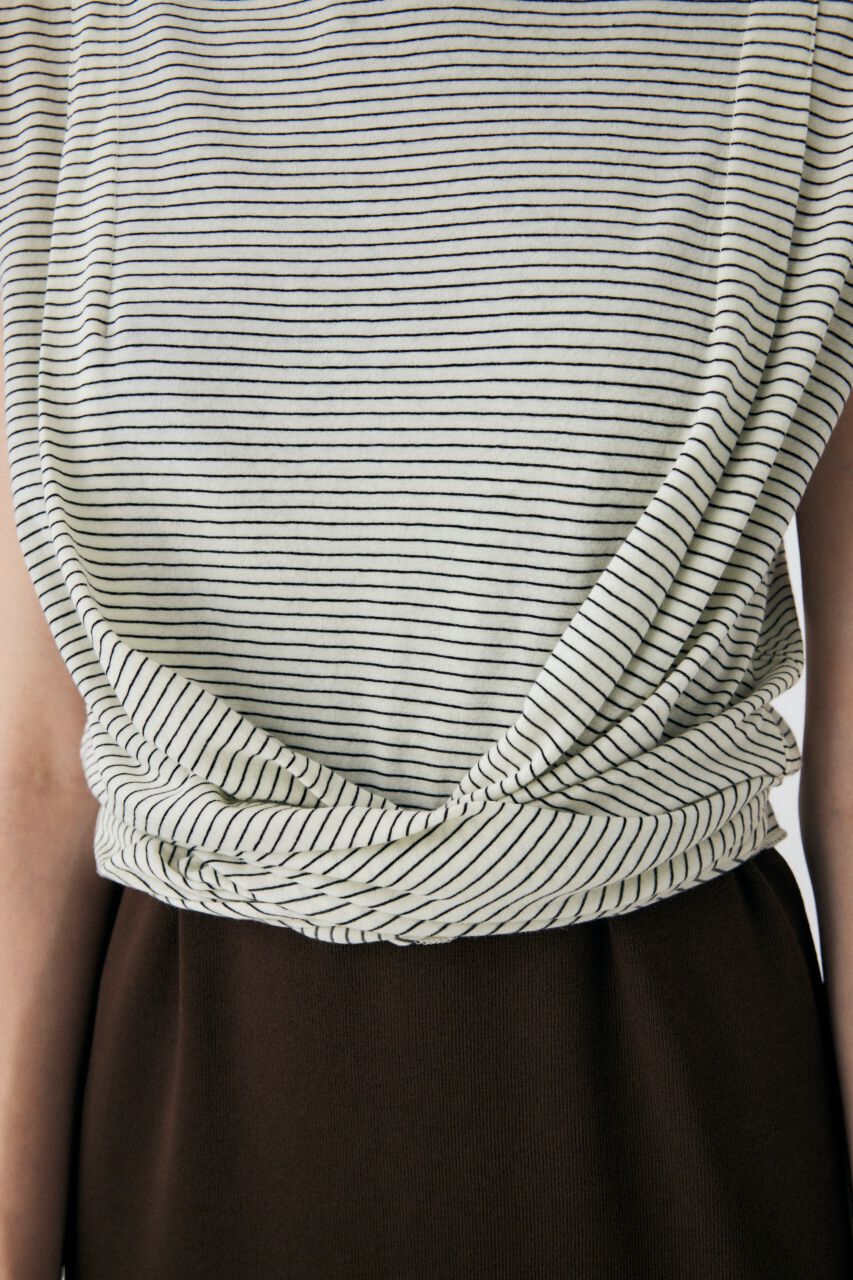 MOUSSY「BACK TIE SLEEVELESS トップス」|タンクトップ|