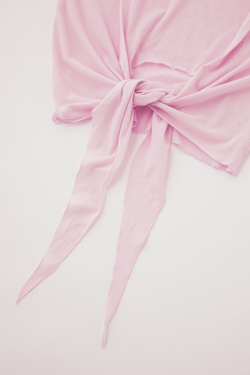 MOUSSY「BACK TIE SLEEVELESS トップス」|タンクトップ|