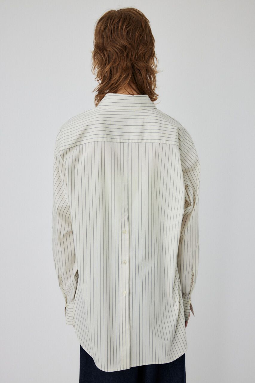 MOUSSY「COLOR BACK SLIT シャツ」|シャツ・ブラウス|