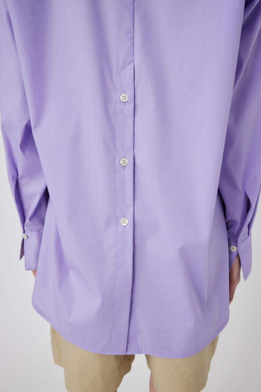 MOUSSY「COLOR BACK SLIT シャツ」|シャツ・ブラウス|