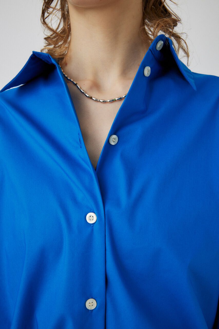 MOUSSY「COLOR BACK SLIT シャツ」|シャツ・ブラウス|