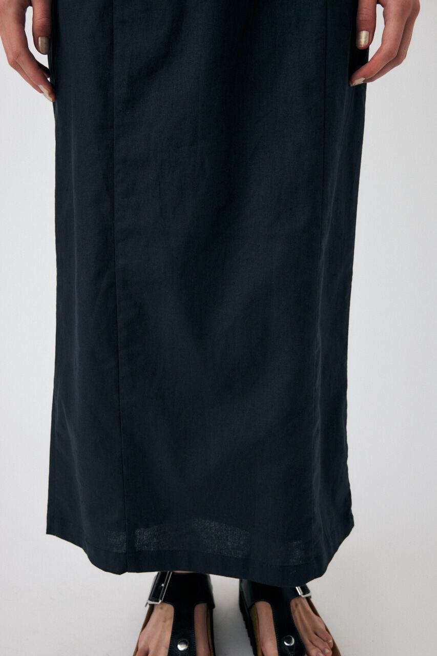 MOUSSY「LINEN COTTON MAXI キャミドレス」|ワンピース|