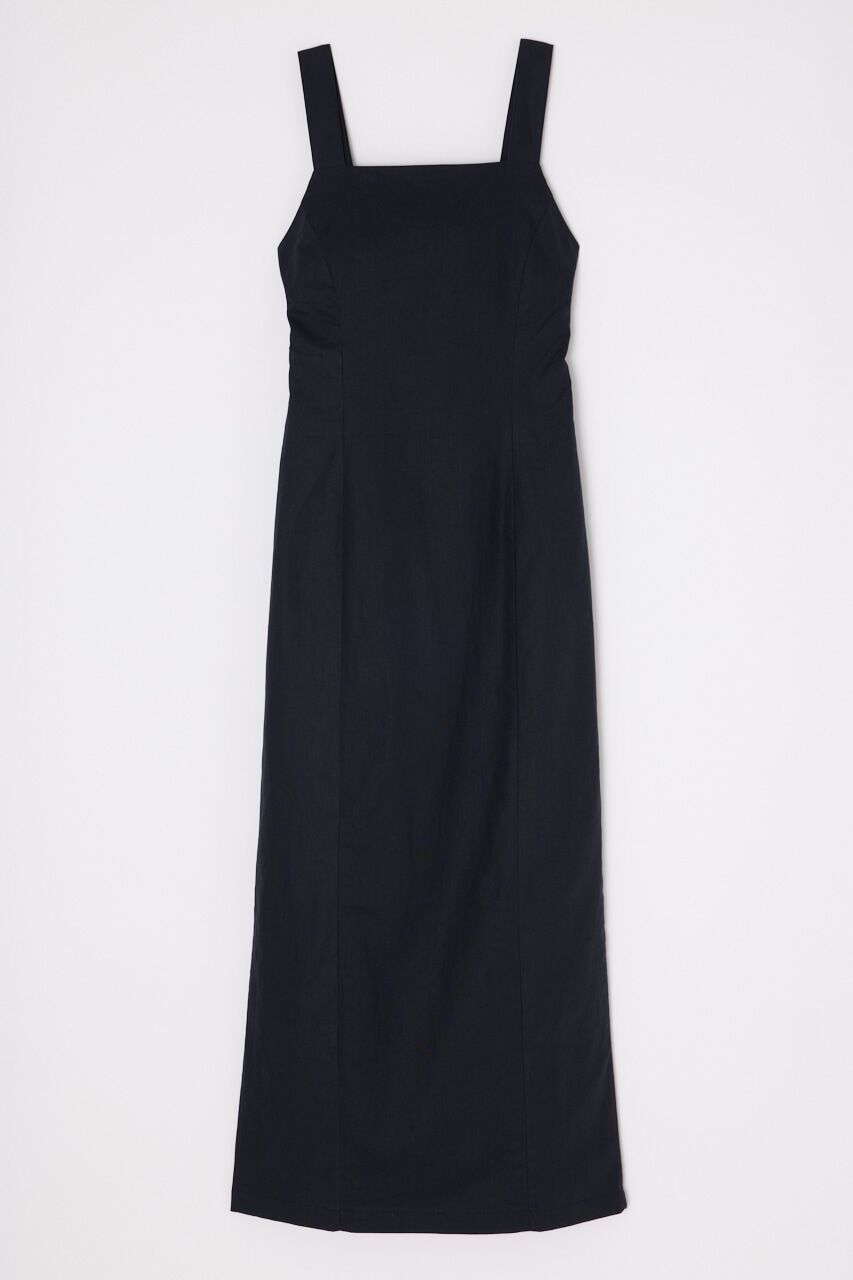 MOUSSY「LINEN COTTON MAXI キャミドレス」|ワンピース|