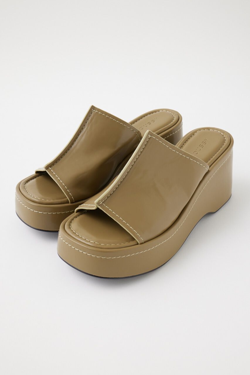MOUSSY「STITCHING PLATFORM サンダル」|サンダル|