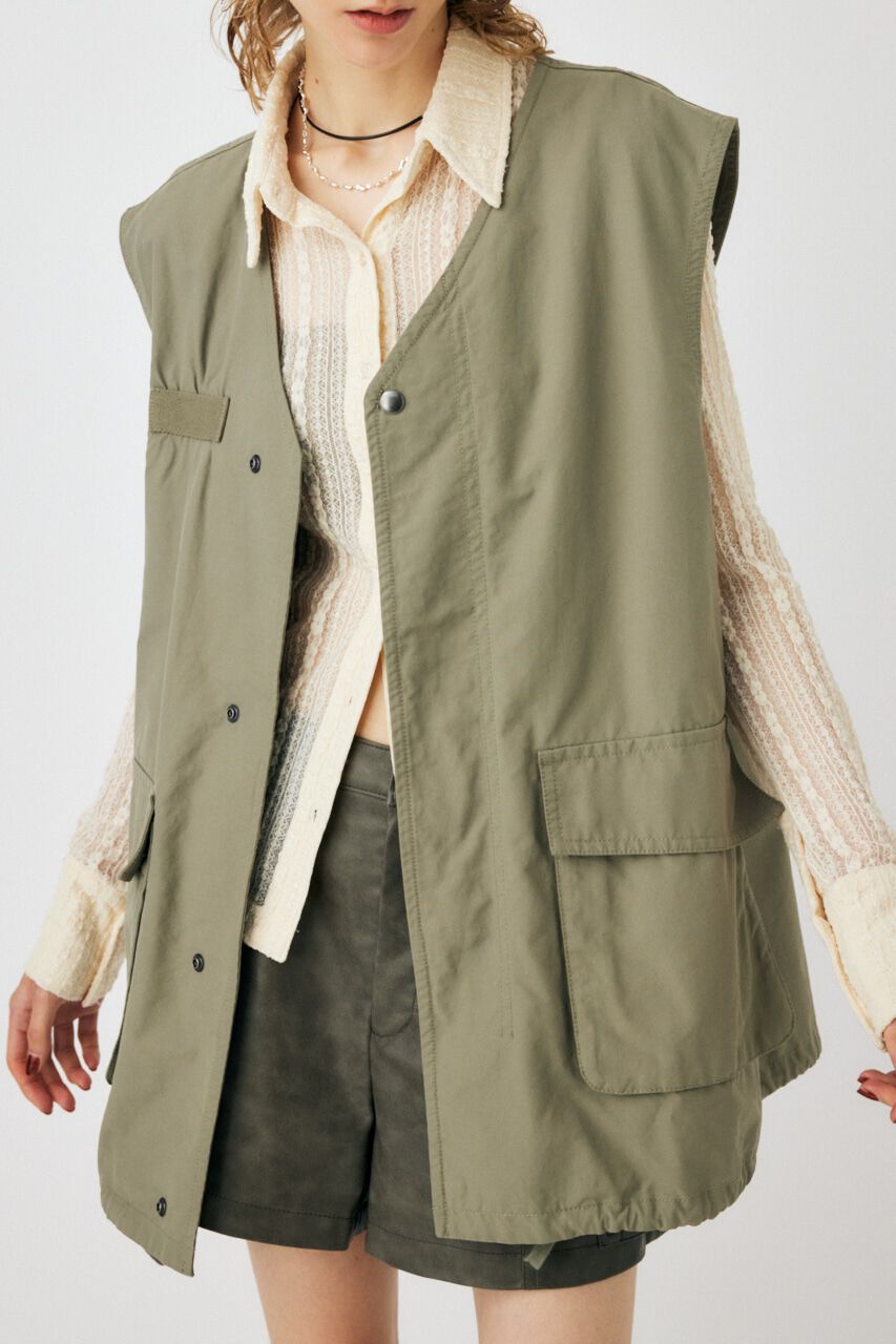 MOUSSY「UTILITY BOLERO & ベスト」|ブルゾン・スタジャン|