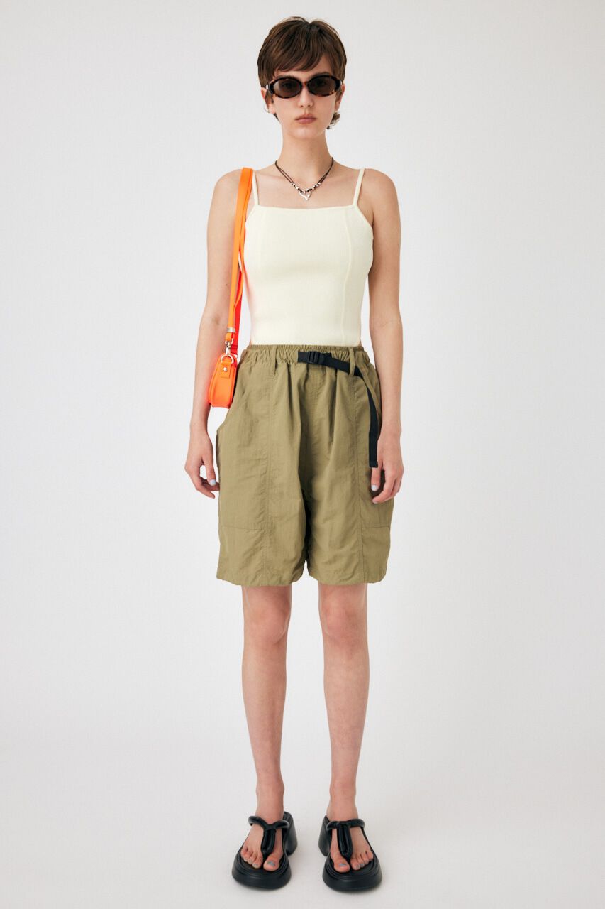 MOUSSY「CORSET KNIT キャミソール」|キャミソール|WHT