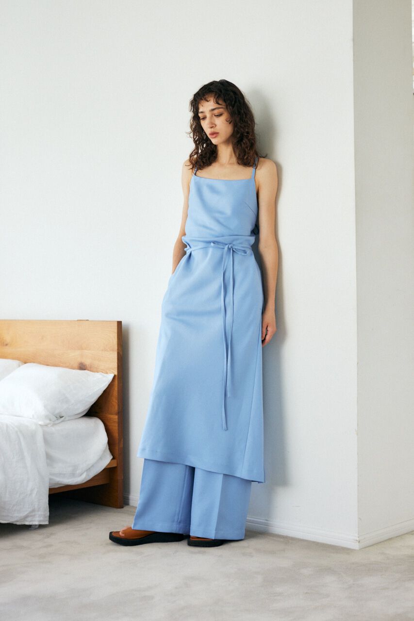 MOUSSY「TWILL キャミ ドレス」|ワンピース|BLU