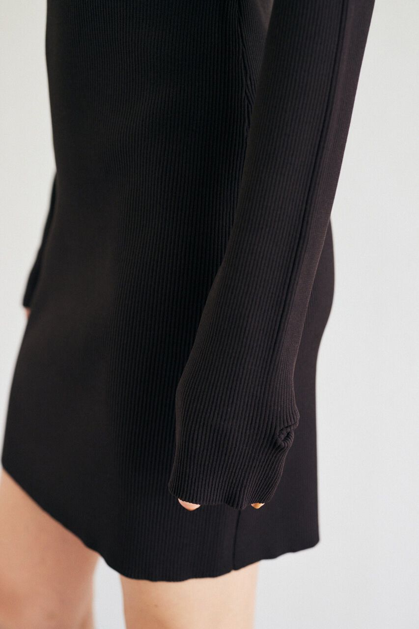 MOUSSY「ニット ミニ ドレス」|ワンピース|