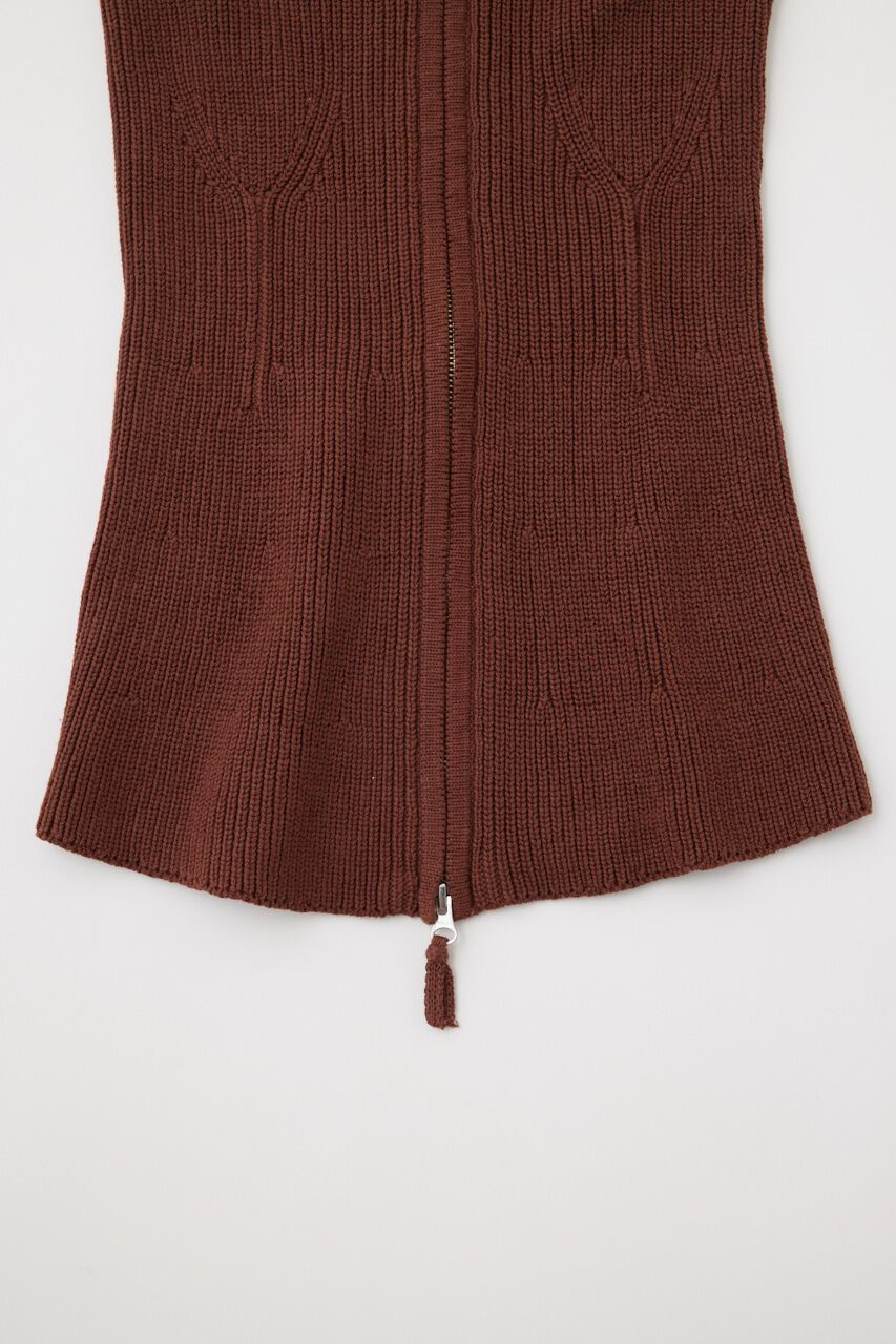 MOUSSY「ニット キャミ コルセット」|キャミソール|