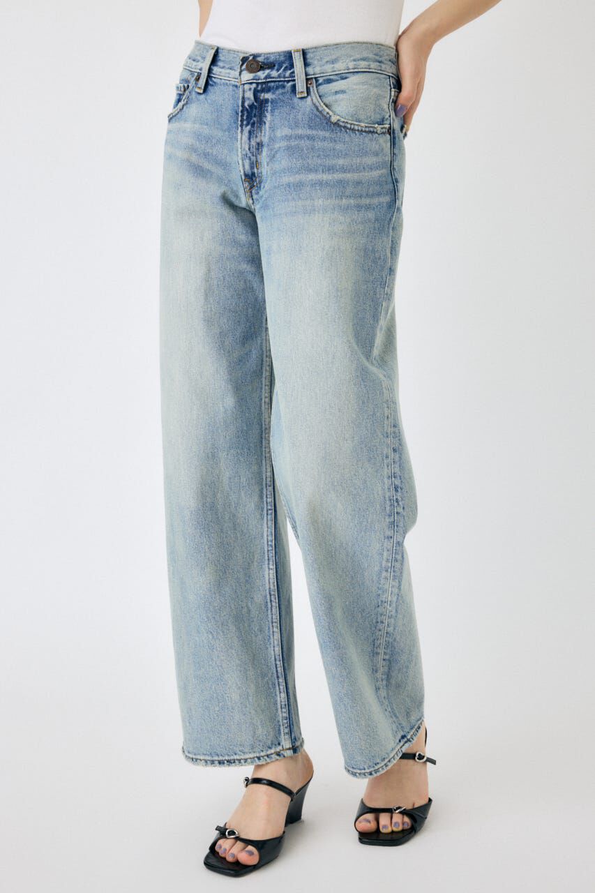MOUSSY「90S LOWRISE LOOSE STRAIGHT」|デニム|