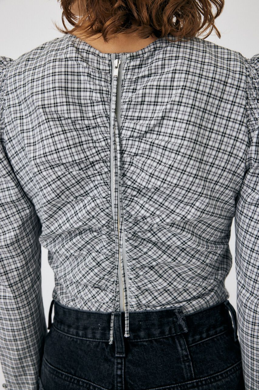 MOUSSY「PUFF SLEEVE GATHER ブラウス」|シャツ・ブラウス|