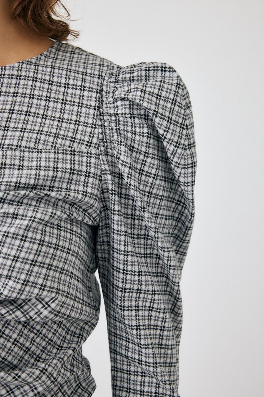 MOUSSY「PUFF SLEEVE GATHER ブラウス」|シャツ・ブラウス|