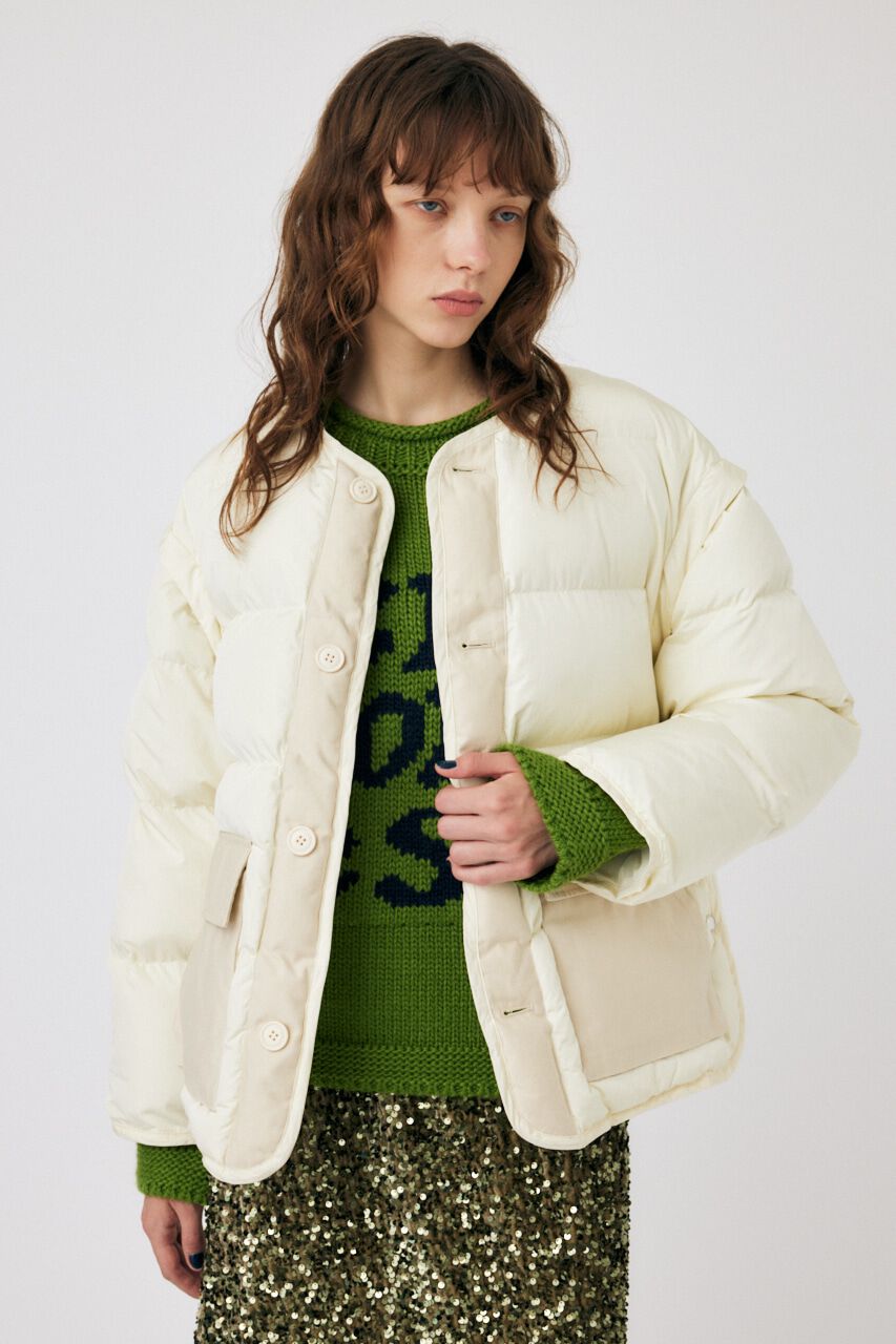 MOUSSY「MILITARY LAYERED PUFFER ジャケット」|その他|