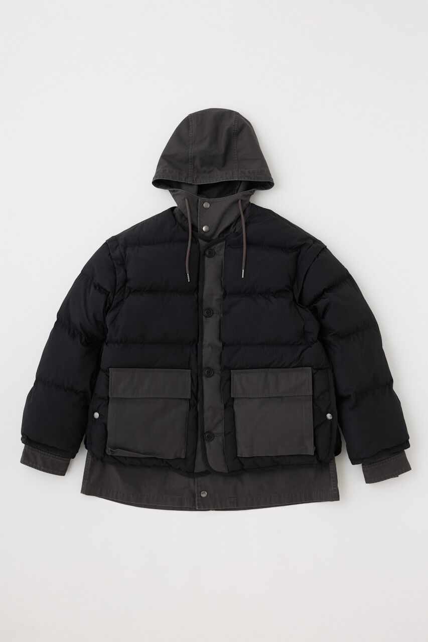 MOUSSY「MILITARY LAYERED PUFFER ジャケット」|その他|