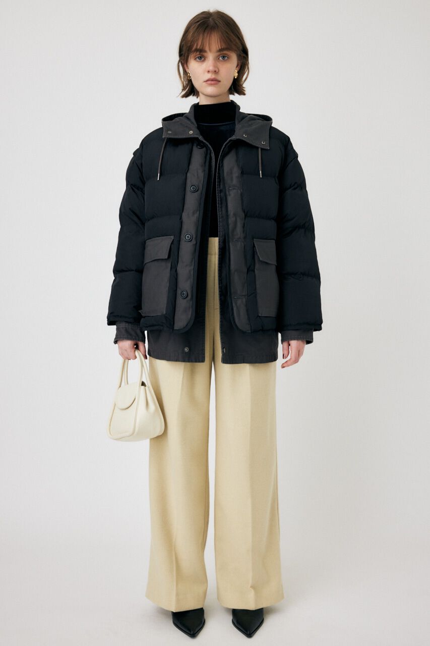 MOUSSY「MILITARY LAYERED PUFFER ジャケット」|その他|