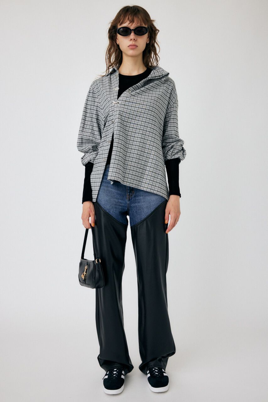 MOUSSY「FLOCKEY TULLE トップス」|Tシャツ・カットソー|